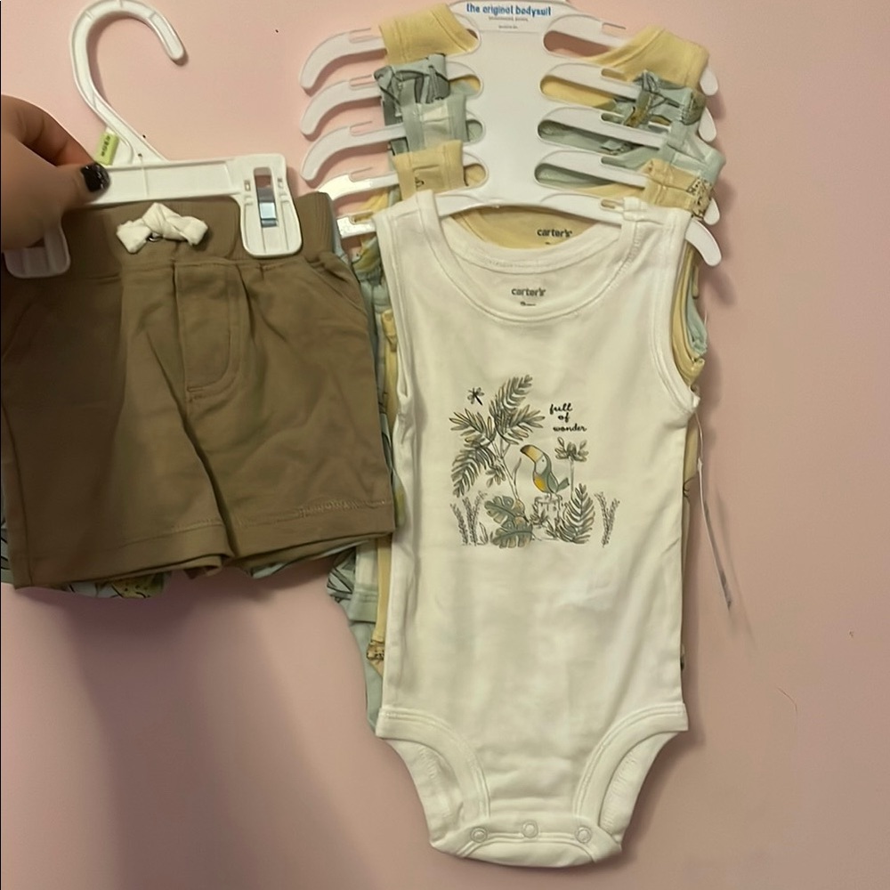 Carter's Baby Bodysuit and Shorts Set